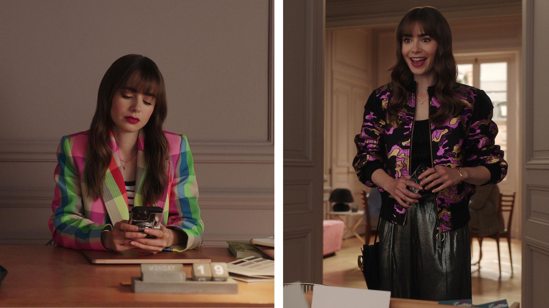 Emily In Paris S03 Lily Collins Jacket