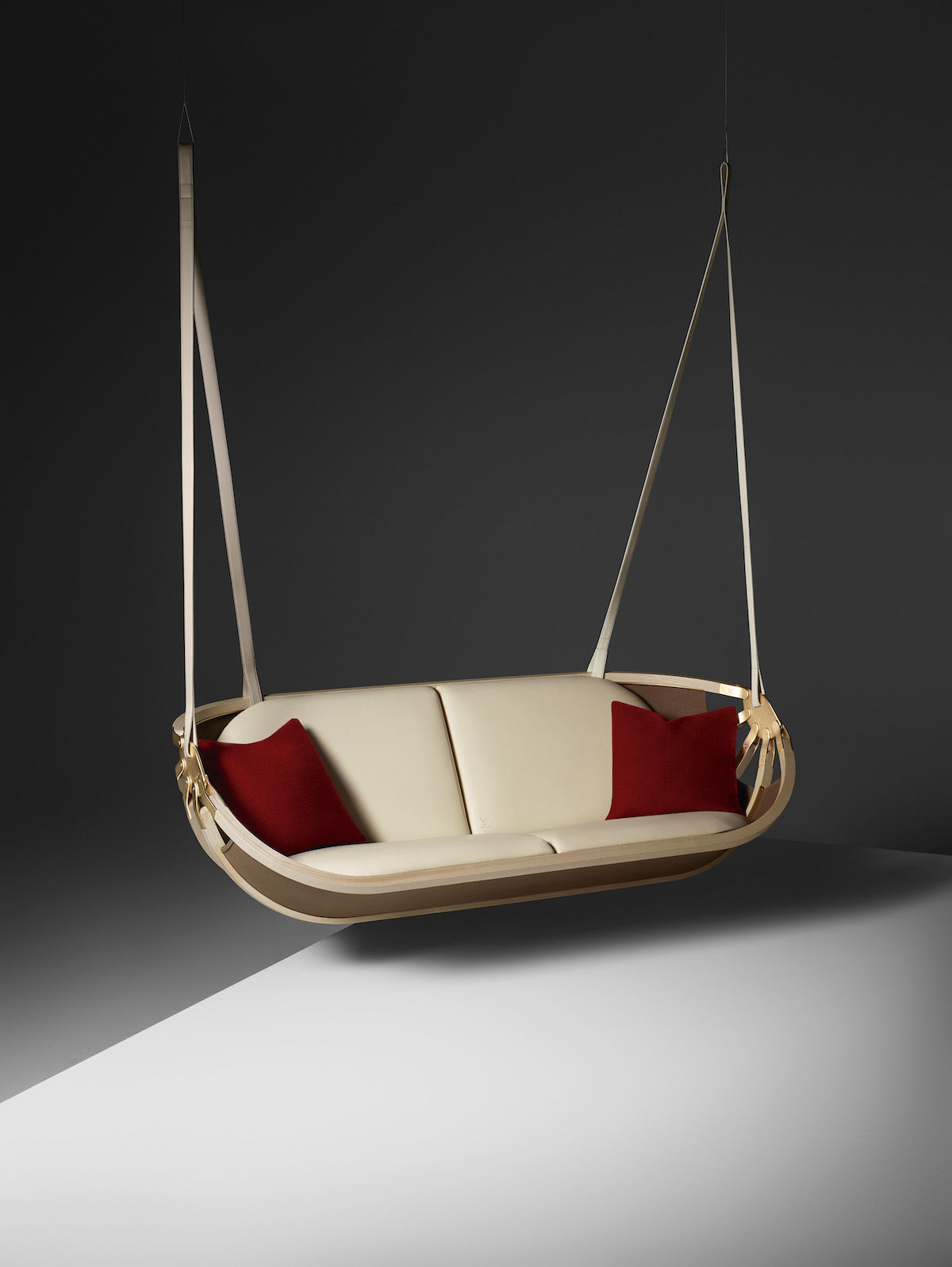 Belt Lounge Chair By Atelier Oi - Luxury Other White