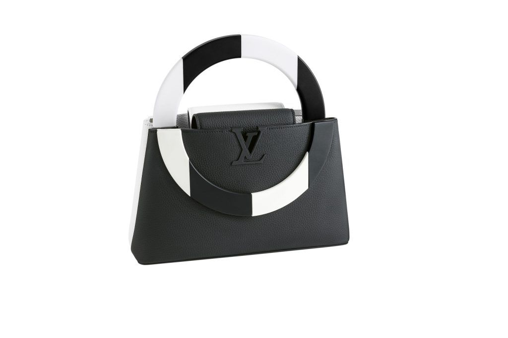 Louis Vuitton x Peter Marino 2022 ArtyCapucines MM - Black Handle