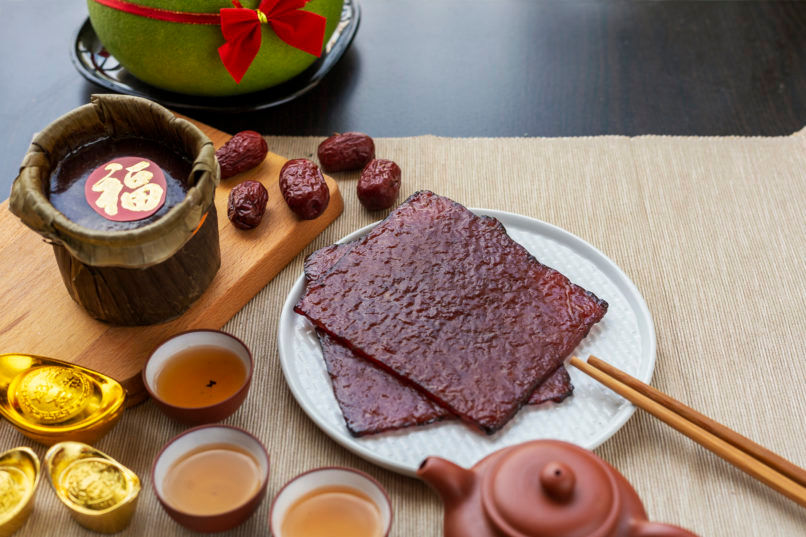bak kwa chinese new year