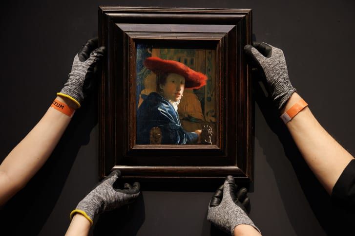 Johannes Vermeer painting