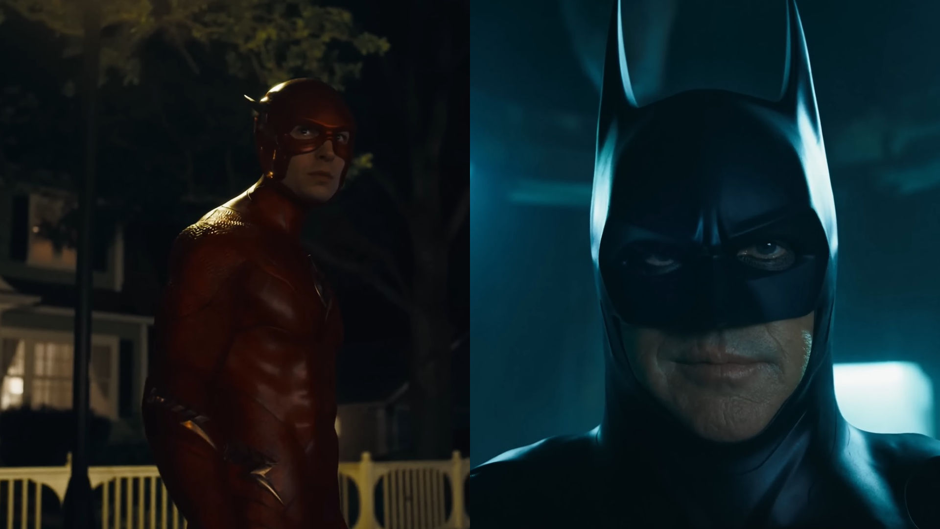 The Flash' trailer: Michael Keaton is back as Batman in new DCEU movie