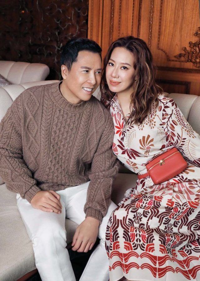 Donnie Yen and Cissy Wang on family, love and life