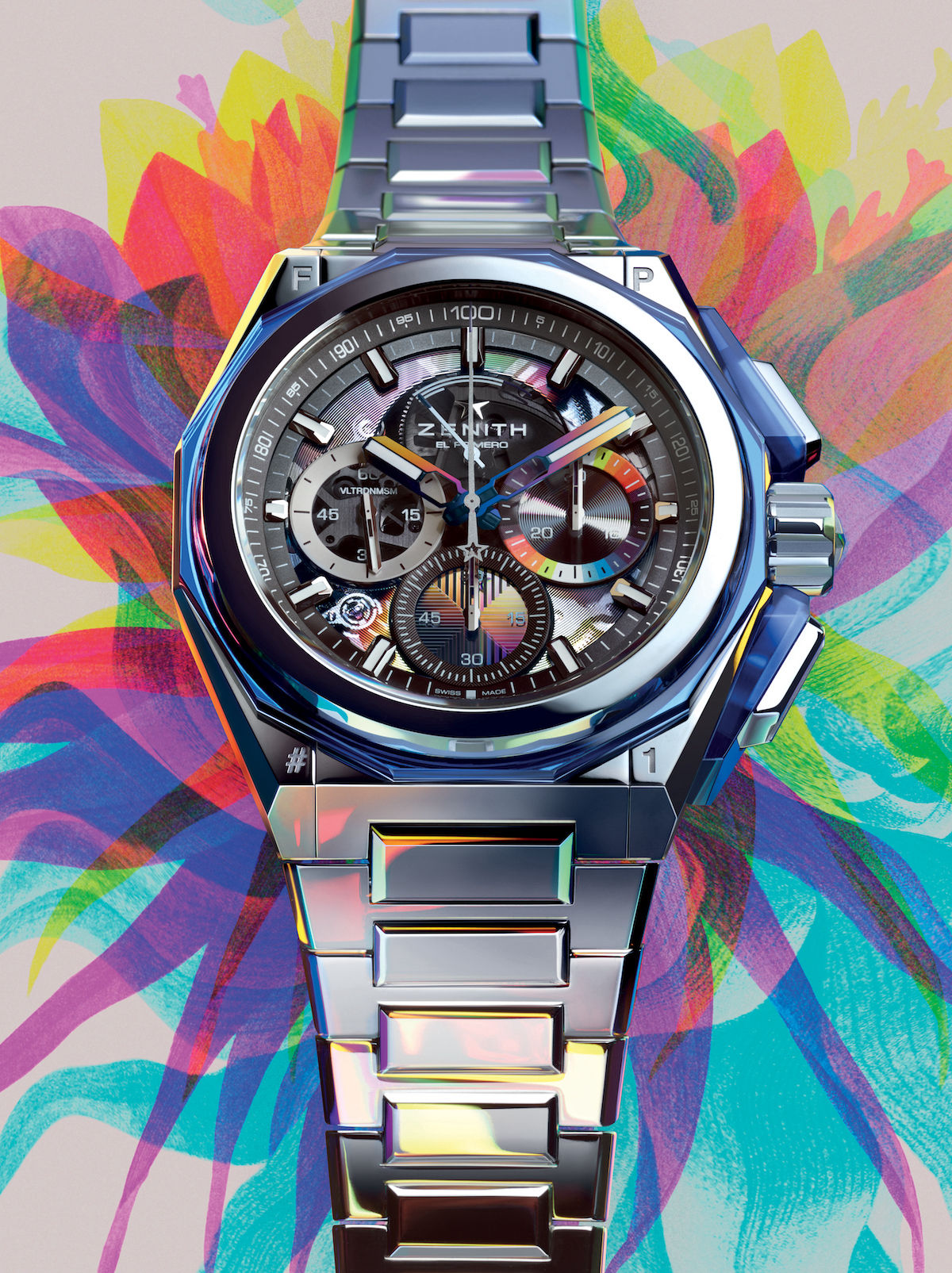 Zenith and Felipe Pantone collaborate to design Defy Extreme watch