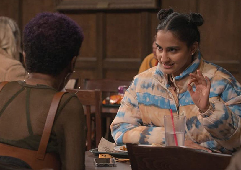 Bela from HBO Max's The sex lives of college girls