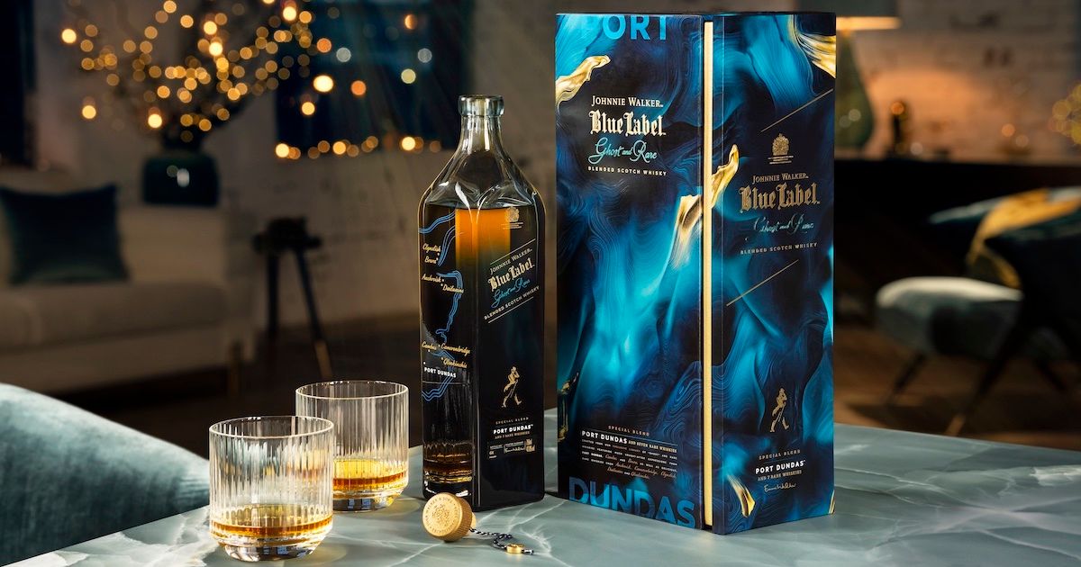 The latest Johnnie Walker Blue Label Ghost and Rare celebrates Port Dundas