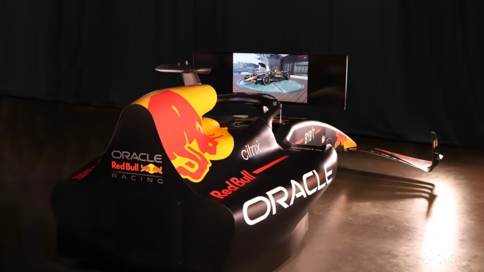 Red Bull presents an RB18-inspired F1 racing simulator that you can buy