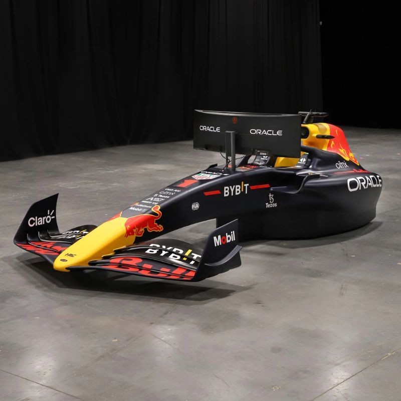 Red Bull is selling an F1 racing simulator based on Max Verstappen’s RB18