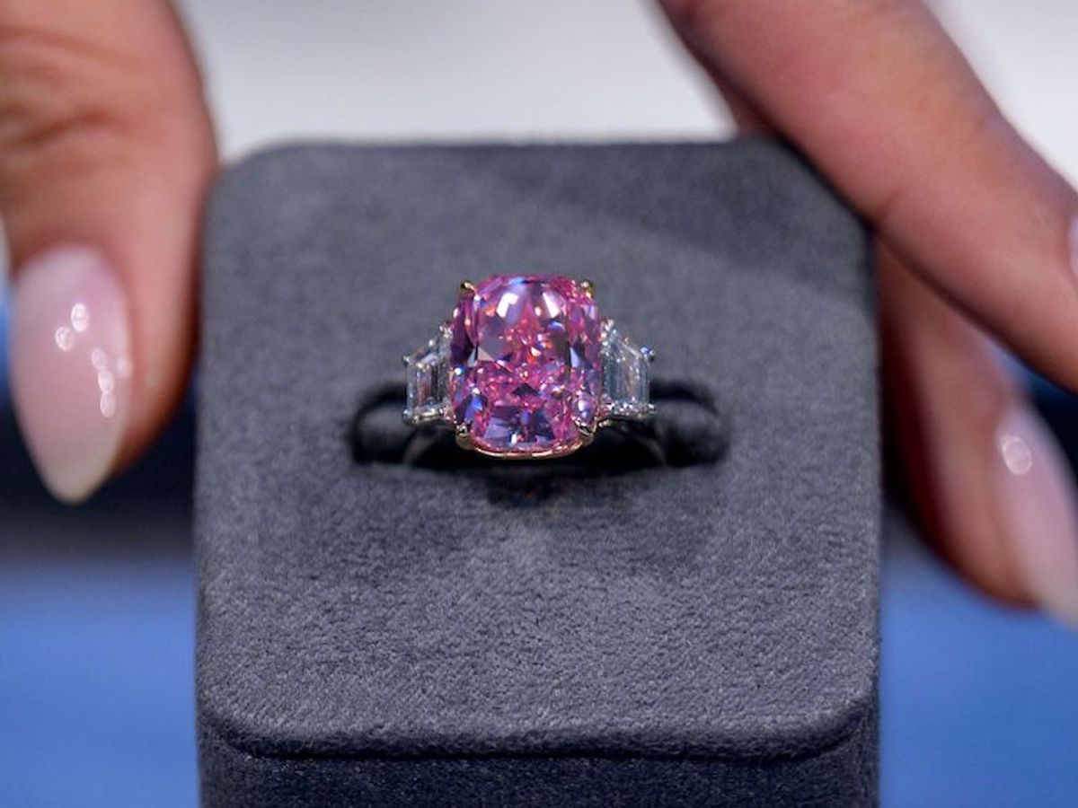 The incredibly rare Eternal Pink diamond is set to go to auction
