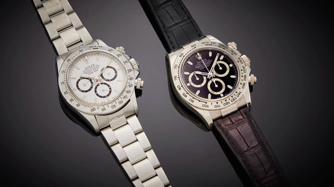 Two of Paul Newman's Rolex Daytonas are slated for auction at Sotheby's