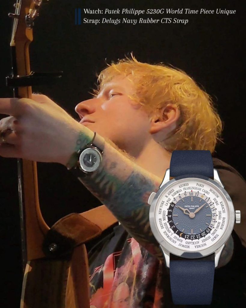 15 most expensive watches owned by Ed Sheeran