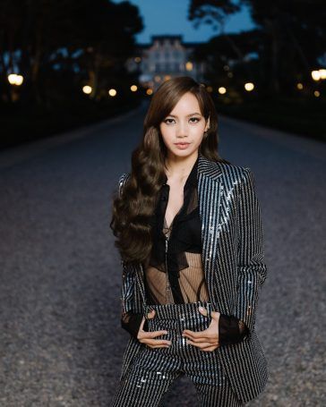 BLACKPINK's Lisa and BTS' V seen at CELINE's Cannes Dinner