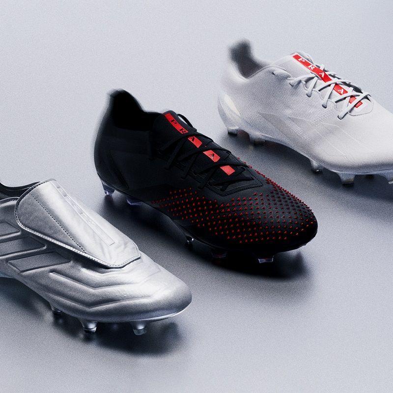 Adidas and Prada launch their first-ever luxury football shoe collection