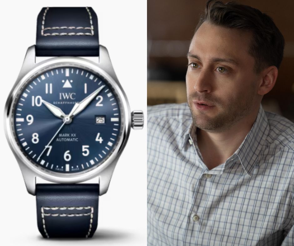 watches succession roman roy iwc pilots watch