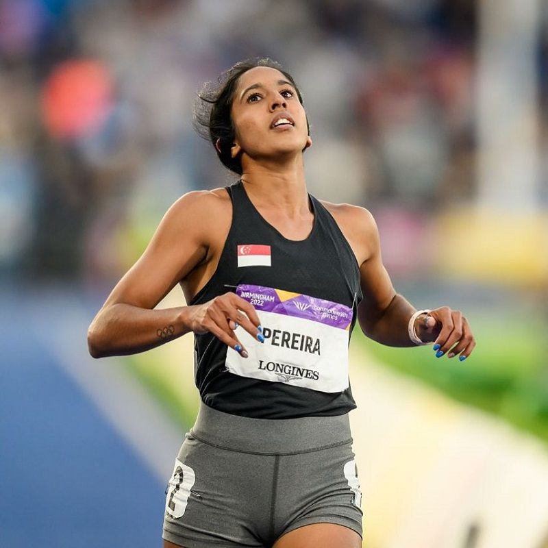 Things to know about Singaporean athlete Shanti Pereira
