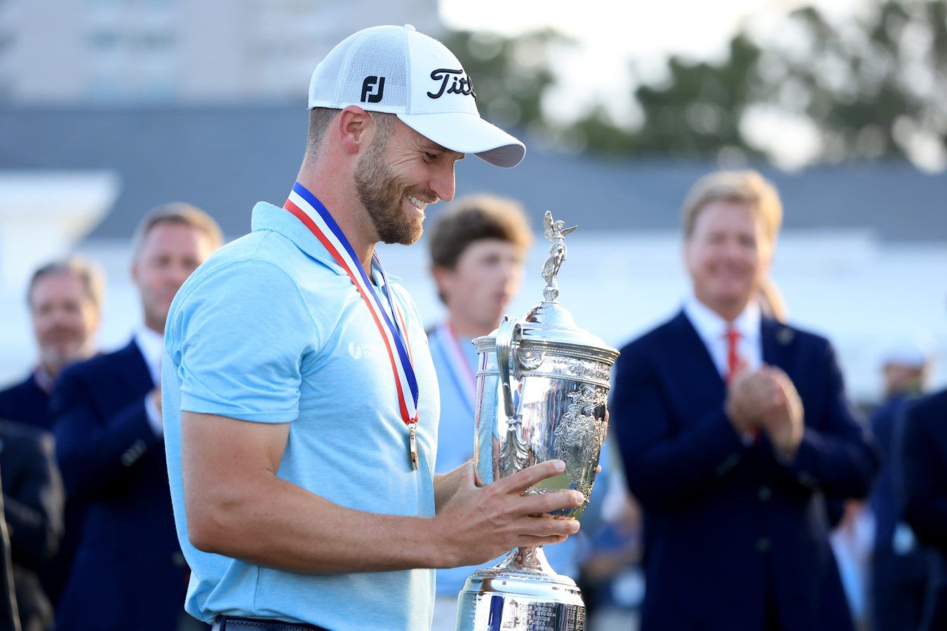 Rising golfer Wyndham Clark wins his first major title at 2023 US Open