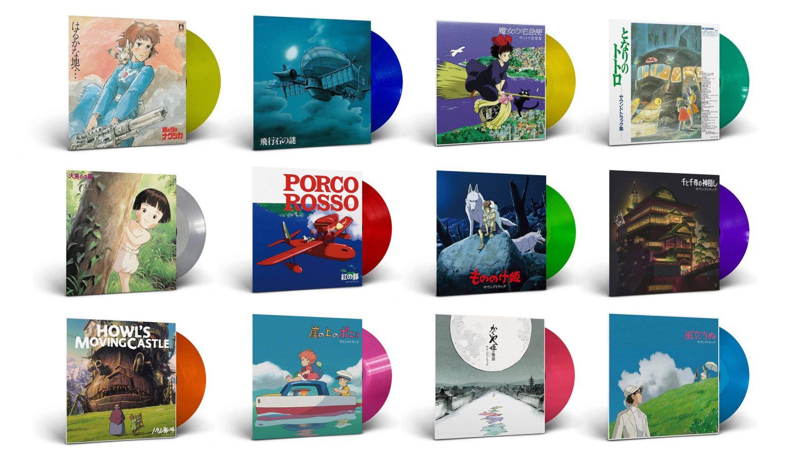 Studio Ghibli re-issues studio soundtracks on limited Studio Ghibli re-issues studio soundtracks on limited