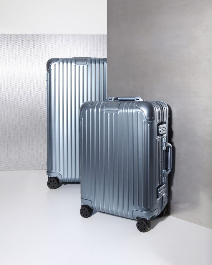 Rimowa Arctic Blue collection is a cool way to travel this summer