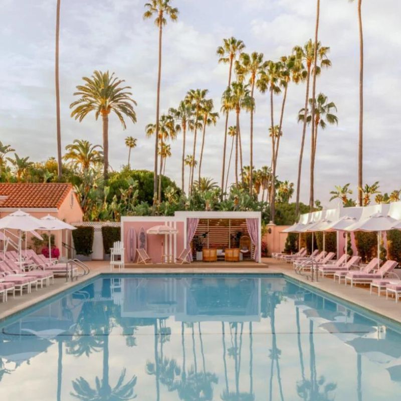 The Most Fabulous Barbiecore Hotels That Belong in a Barbie World