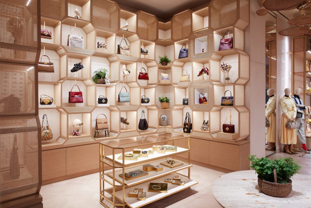 I had a nice time visiting the Tory Burch T Monogram pop-up store