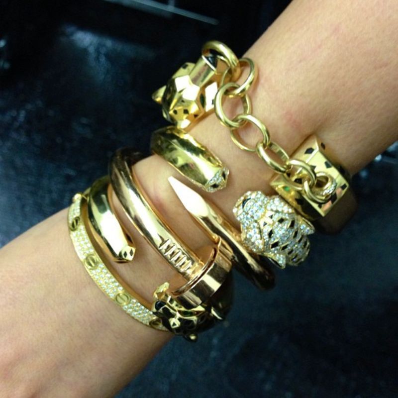 Kardashian cartier bracelet sale