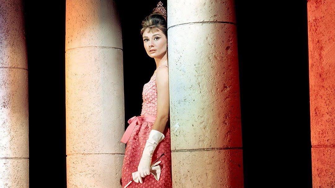 pink audrey hepburn dress Crew Neck Inspired Vintage Dress, Pink / S There are 3 sizes (XS/S/M) available for the following listing BrainBoosters Audrey Hepburn - Dress