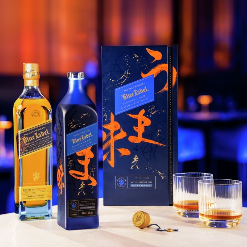Johnnie Walker Blue Label 限定デザイン 未使用未開封品 Johnnie Walker Blue Label Elusive Umami Limited Release Kei