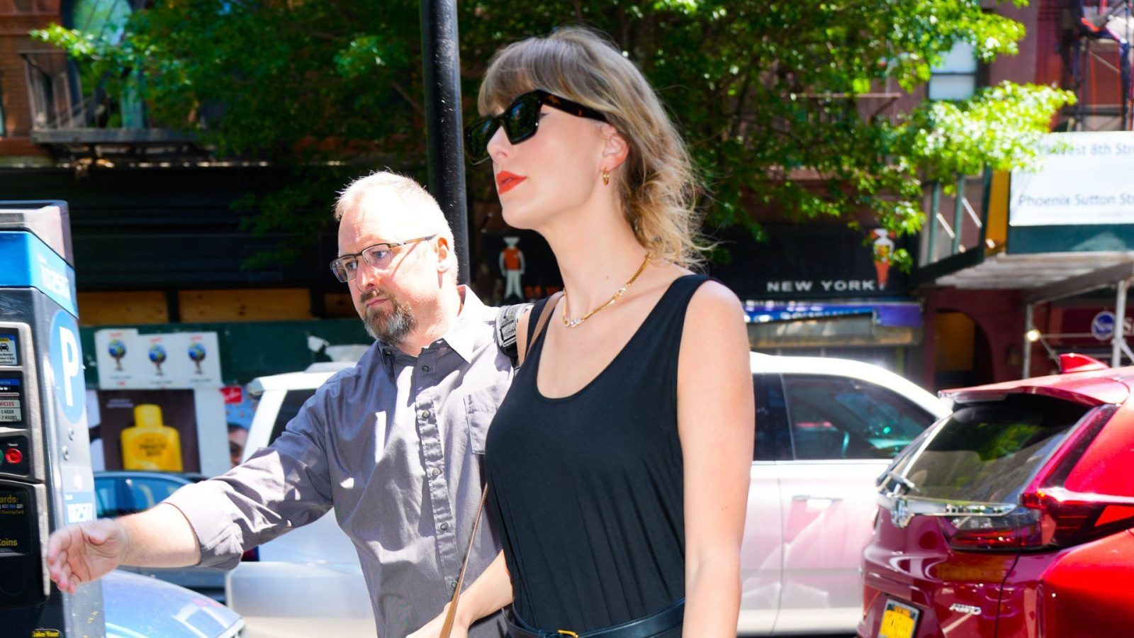 Taylor Swift's Summer Outfit Proves Your Denim Mini Skirt Will Never Go Out  of Style