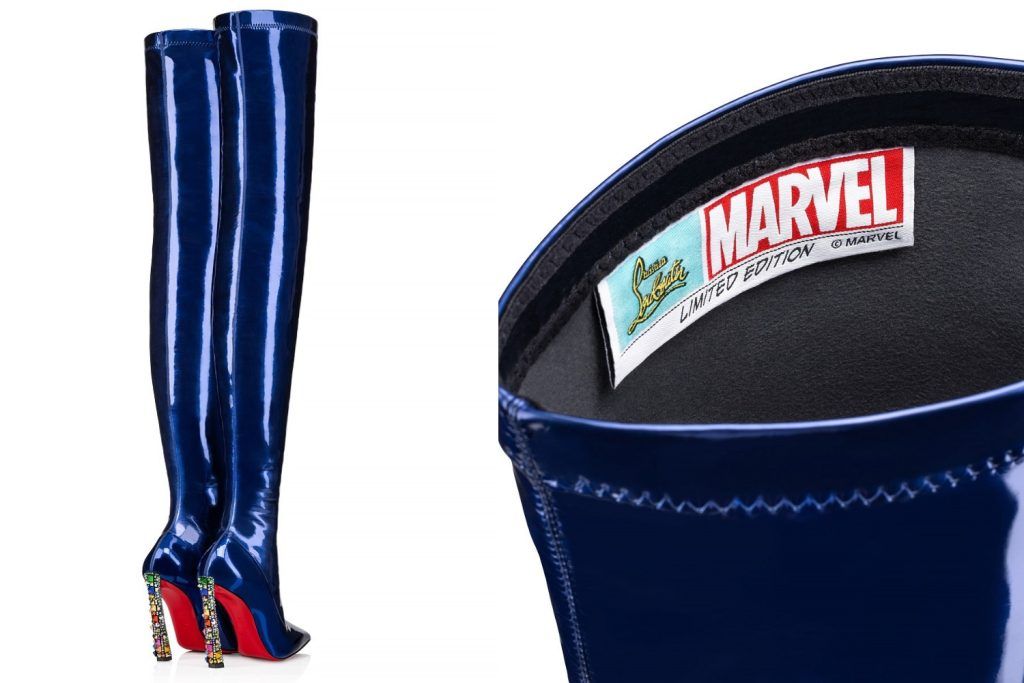 Marvel x Christian Louboutin is where Superheroes Meet High Fashion