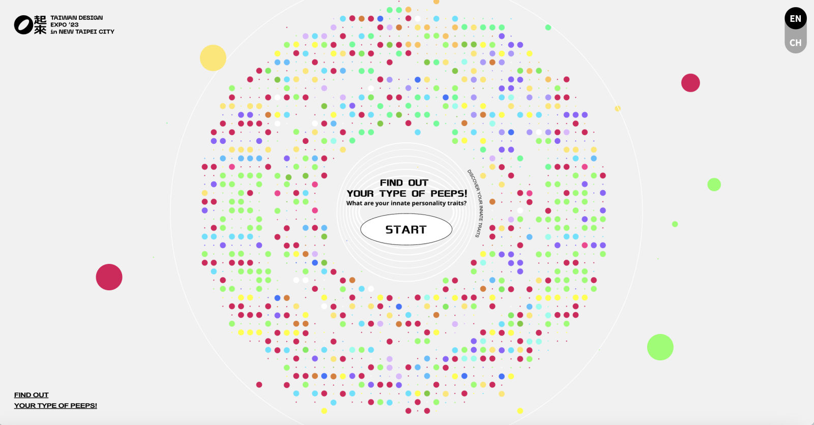 How to take the trending Taiwan Design Expo personality test