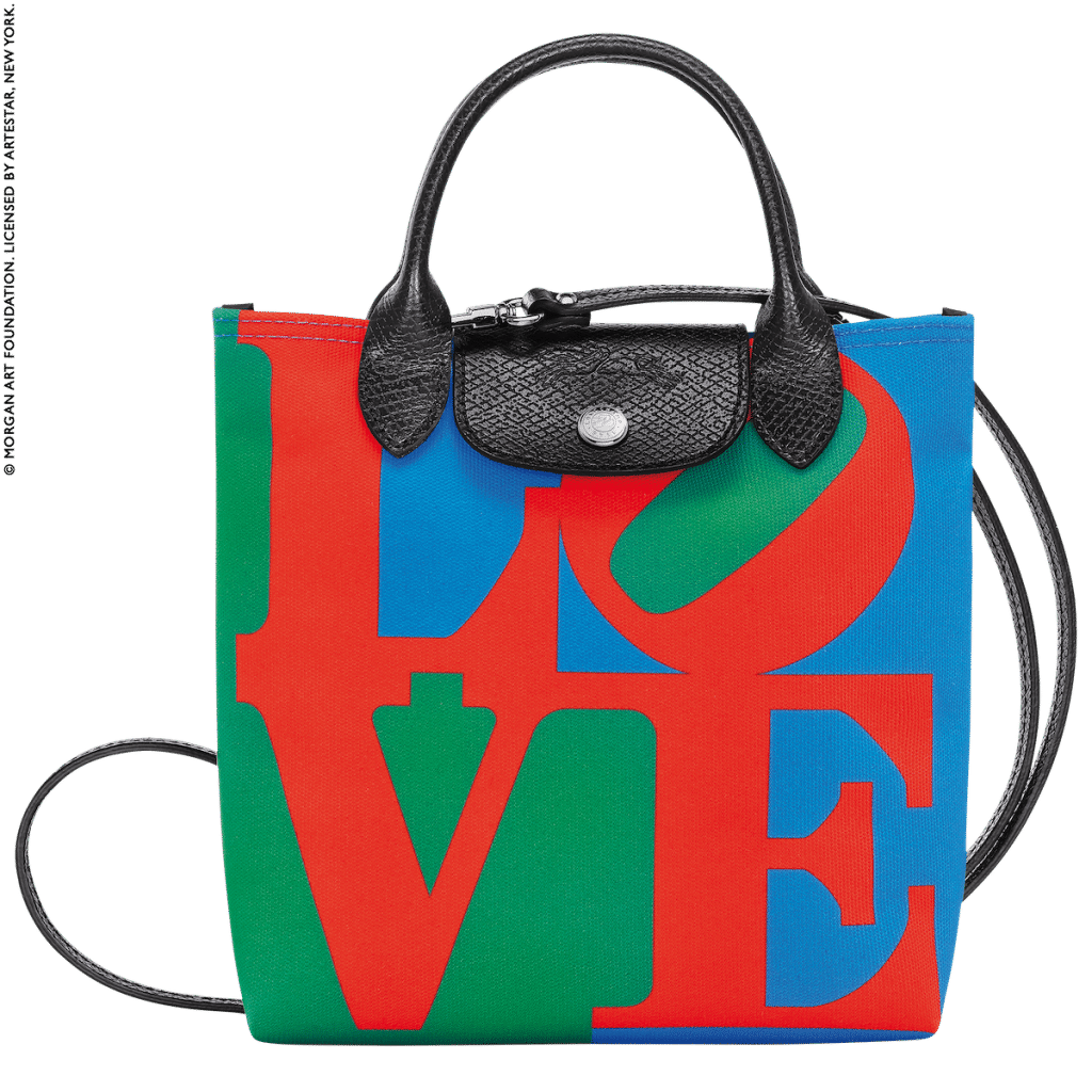 Longchamp Celebrates Robert Indiana With Handbag Collection