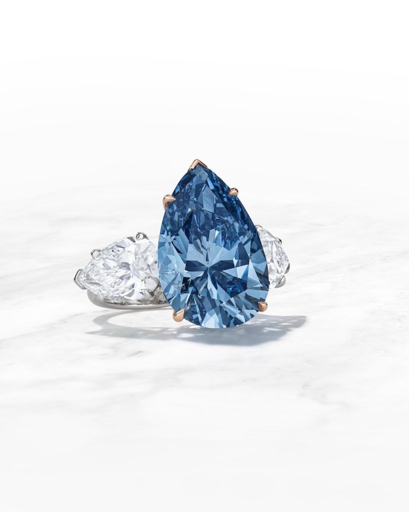 Bleu Royal is 2023's most expensive diamond auctioned at USD 44M