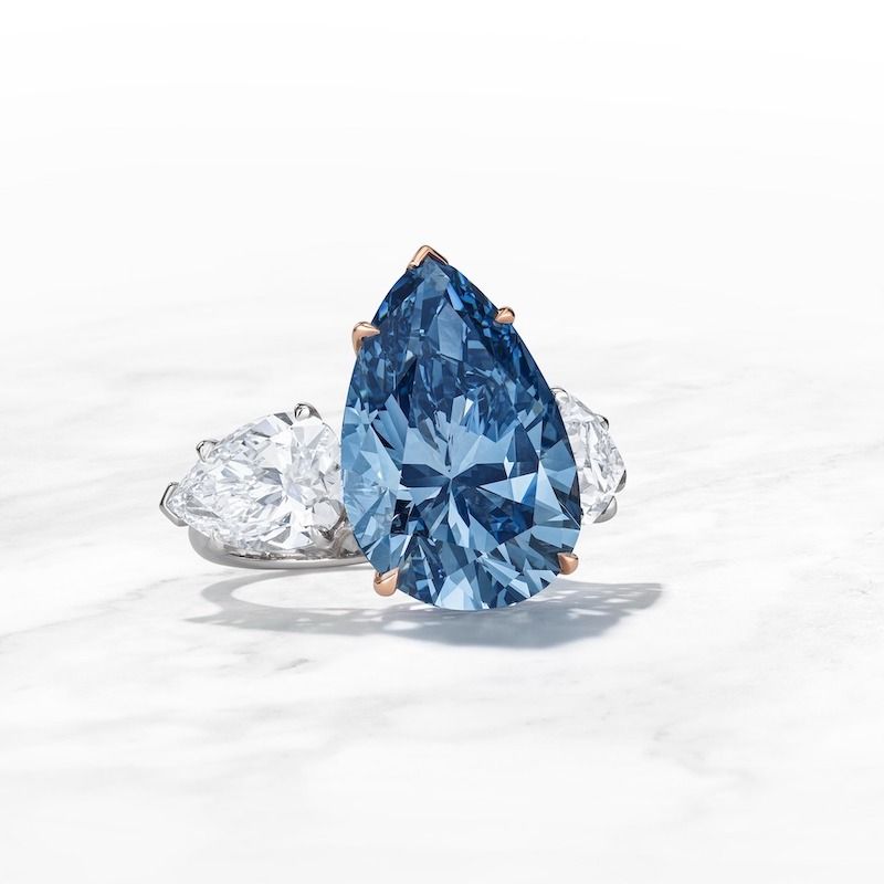 Bleu Royal Is 2023's Most Expensive Diamond Auctioned At USD 44M