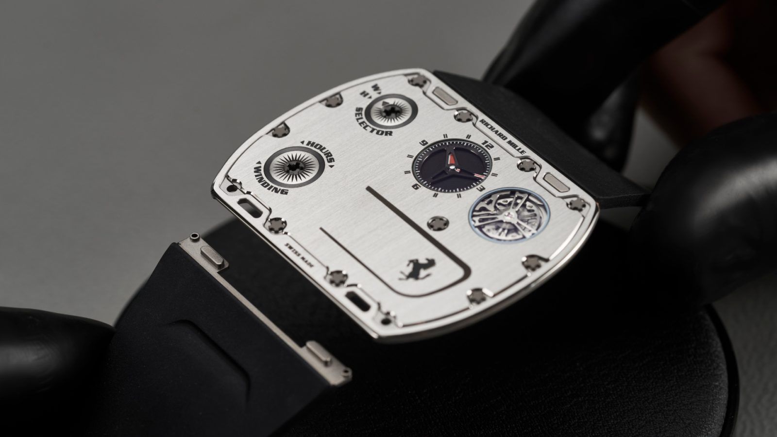 Up close with RM UP 01 Ferrari the world s thinnest mechanical watch