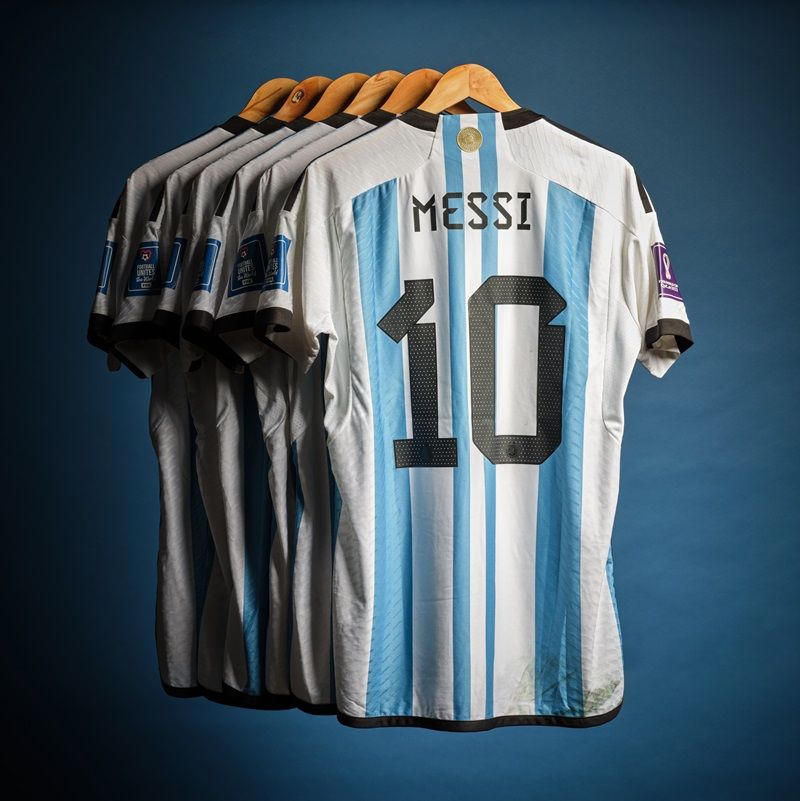 Lionel Messi's FIFA World Cup jerseys may set all-time auction record