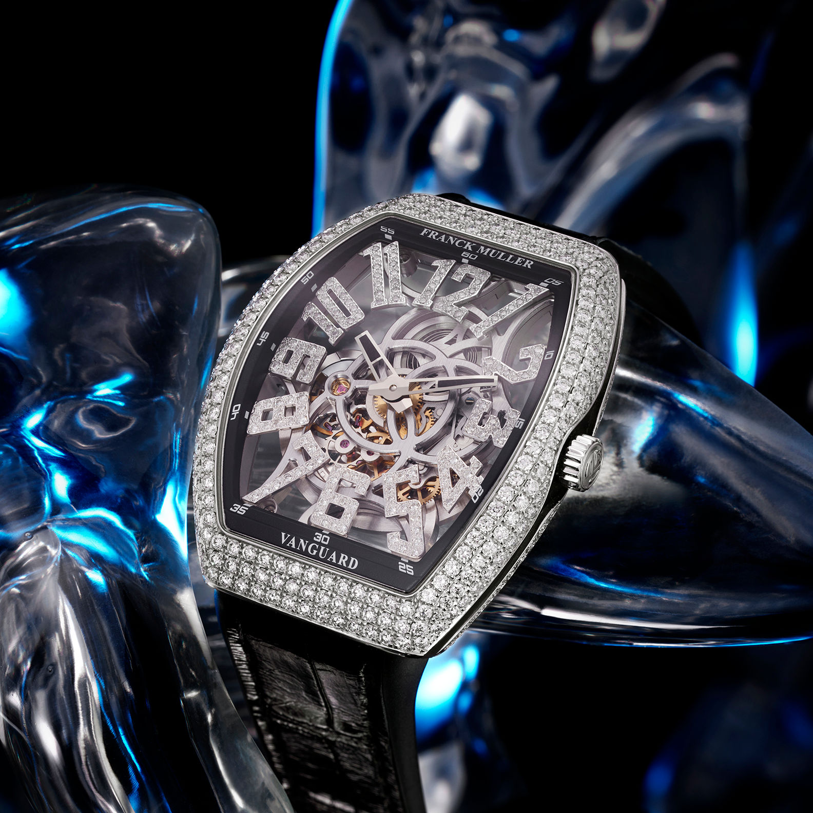 Meet The Franck Muller s Ultra Thin Vanguard Slim Skeleton