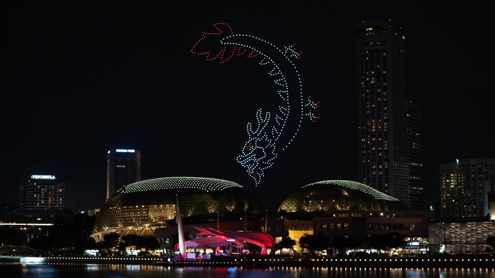 Hennessy Celebrates Year of the Dragon With Drone Show in Singapore