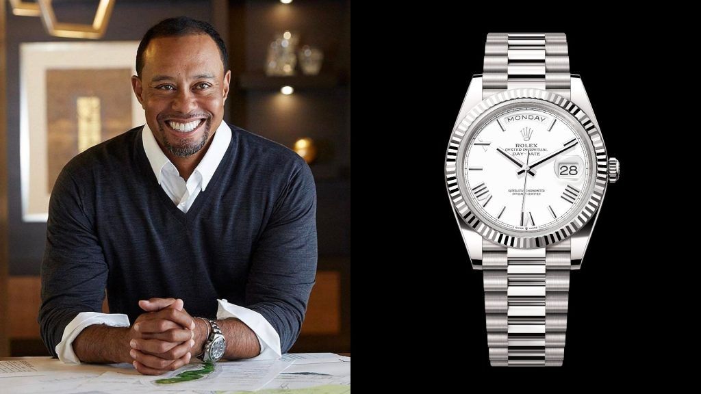 Tiger woods best sale rolex watch