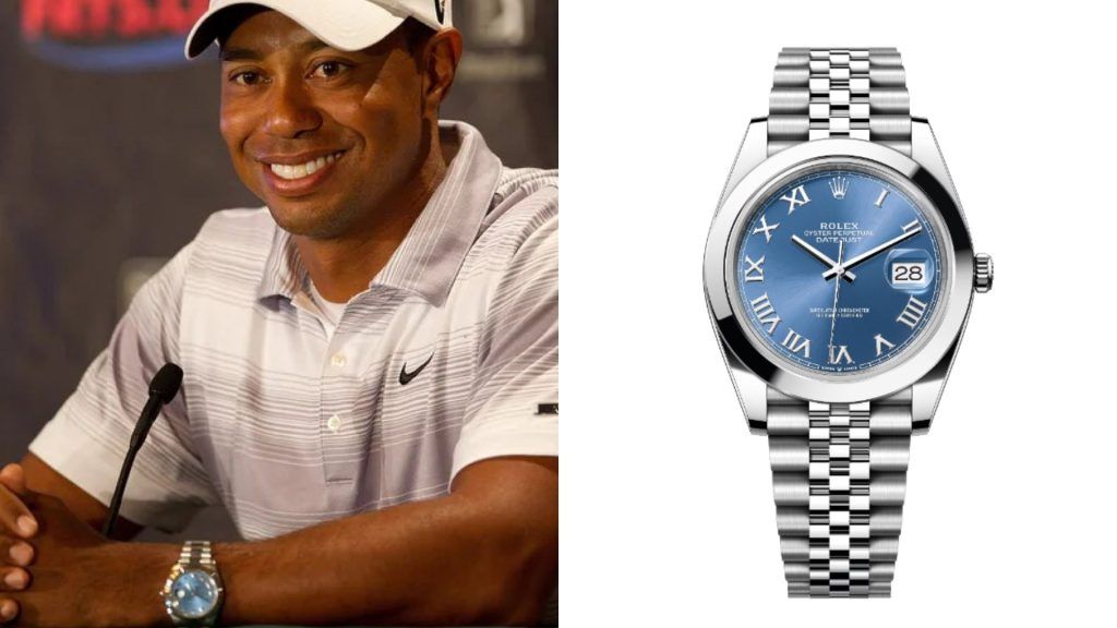 Tiger woods cheap masters rolex