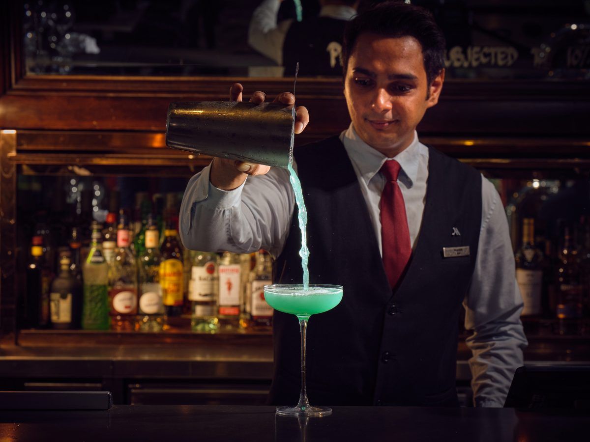 An Artsy Cocktail Recipe From Singapore Marriott's Crossroads Cafe