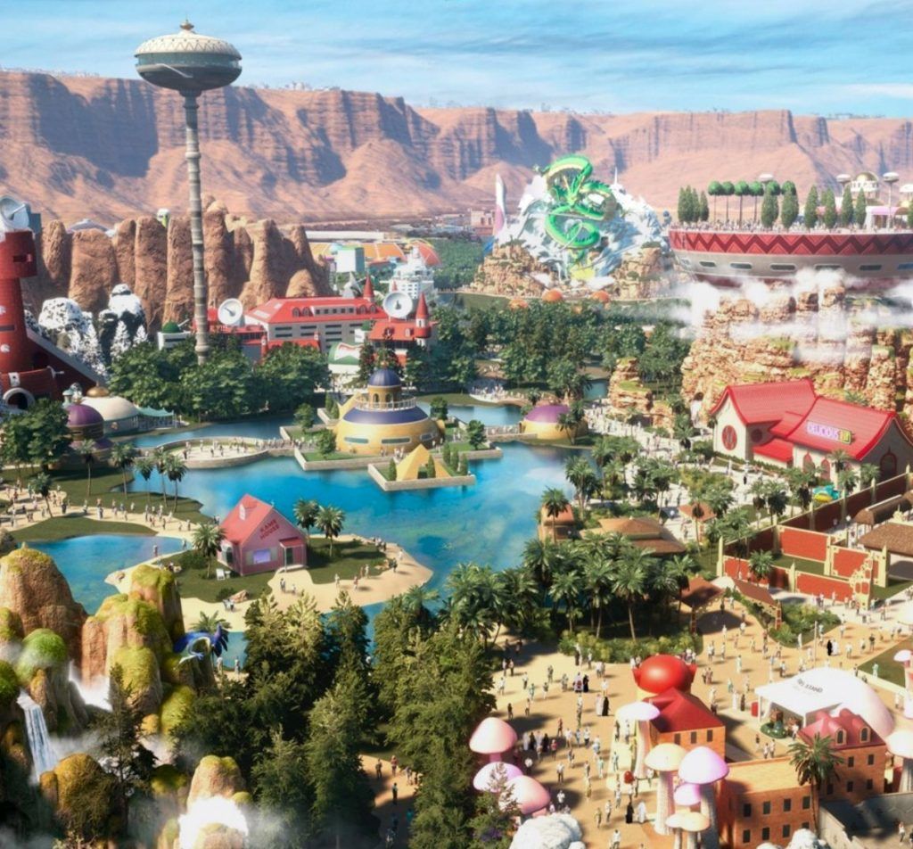 The world’s first ’Dragon Ball’ theme park will open in Saudi Arabia