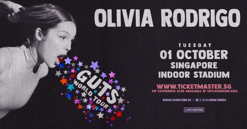 Olivia Rodrigo Guts World Tour In Singapore 2024: Tickets, Venue & More ...