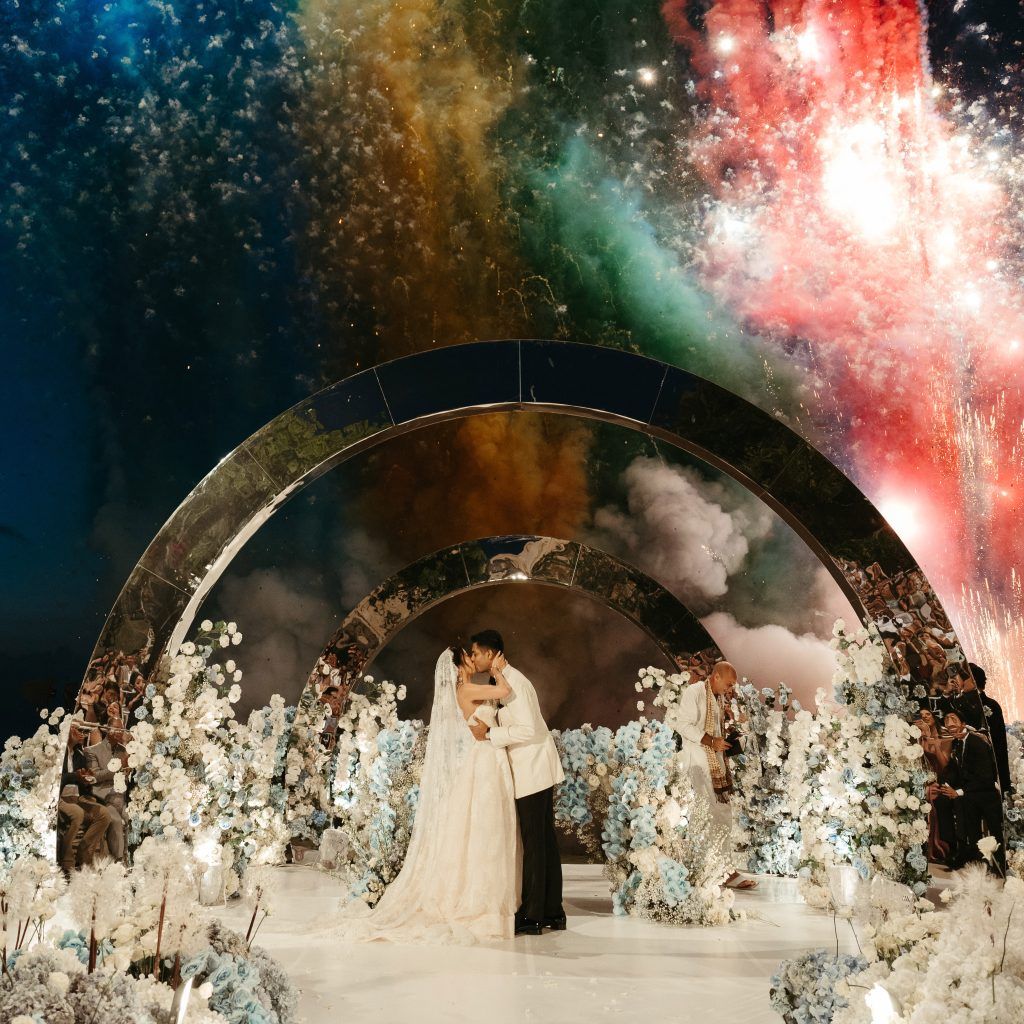 Family, friends, fireworks: Step inside Carolina Kumala and Apurv Suri’s three-day wedding in Bali