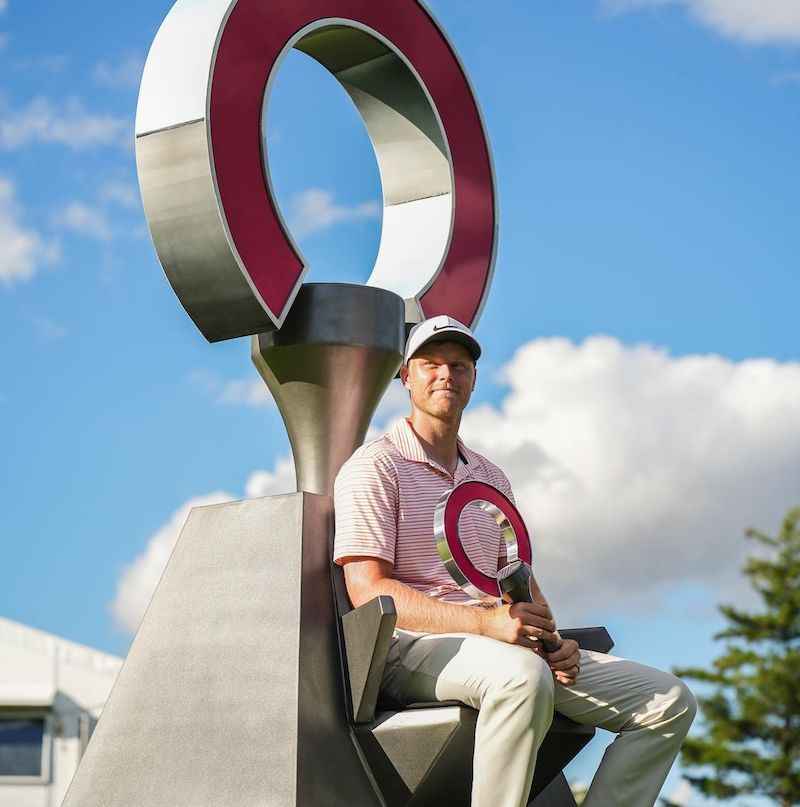 Cam Davis at 2024 Rocket Mortgage Classic Singapore