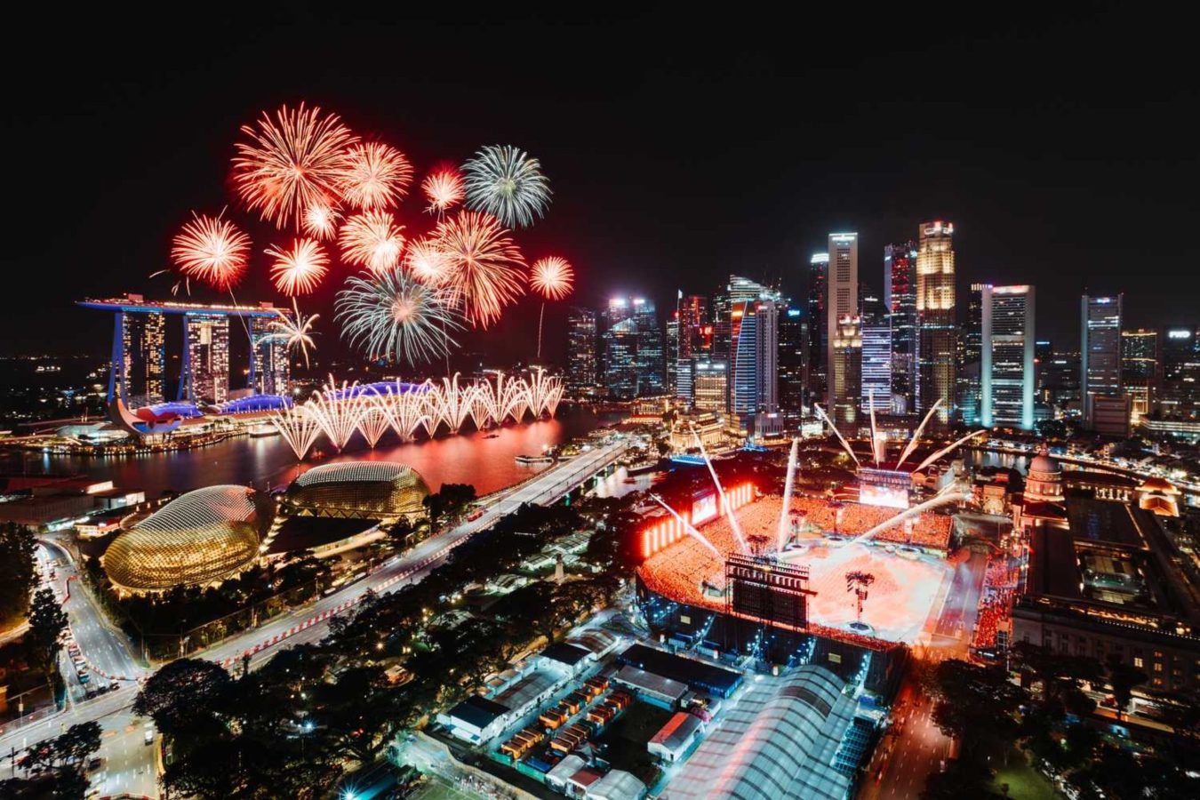 Singapore National Day Parade 2024 Cybill Chandra