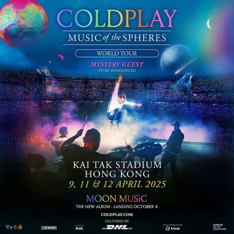 Coldplay Hong Kong concert 2025 Details inside Singapore