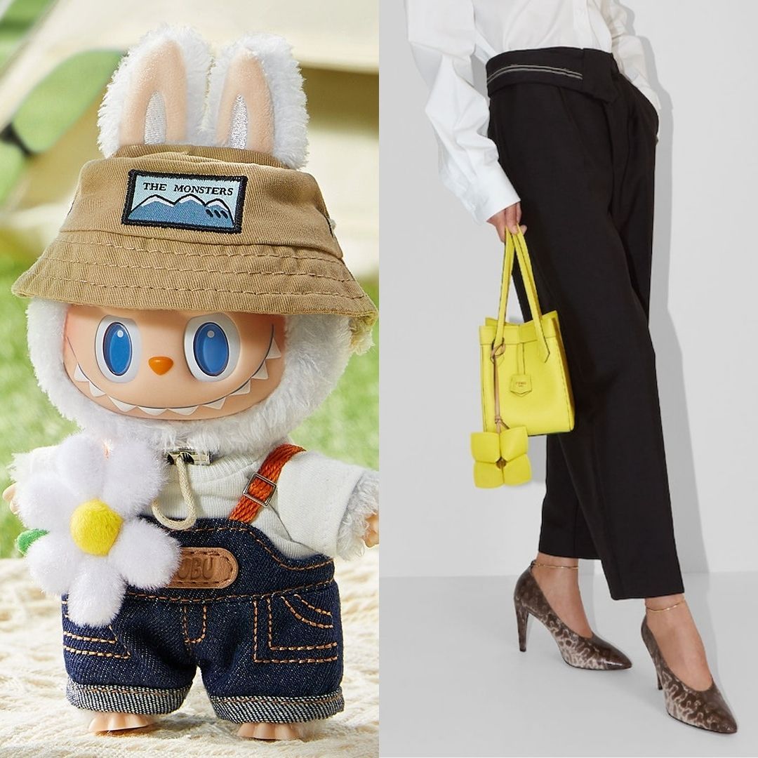 THEMONSTERS LABUBU Doll Shoulder Bag