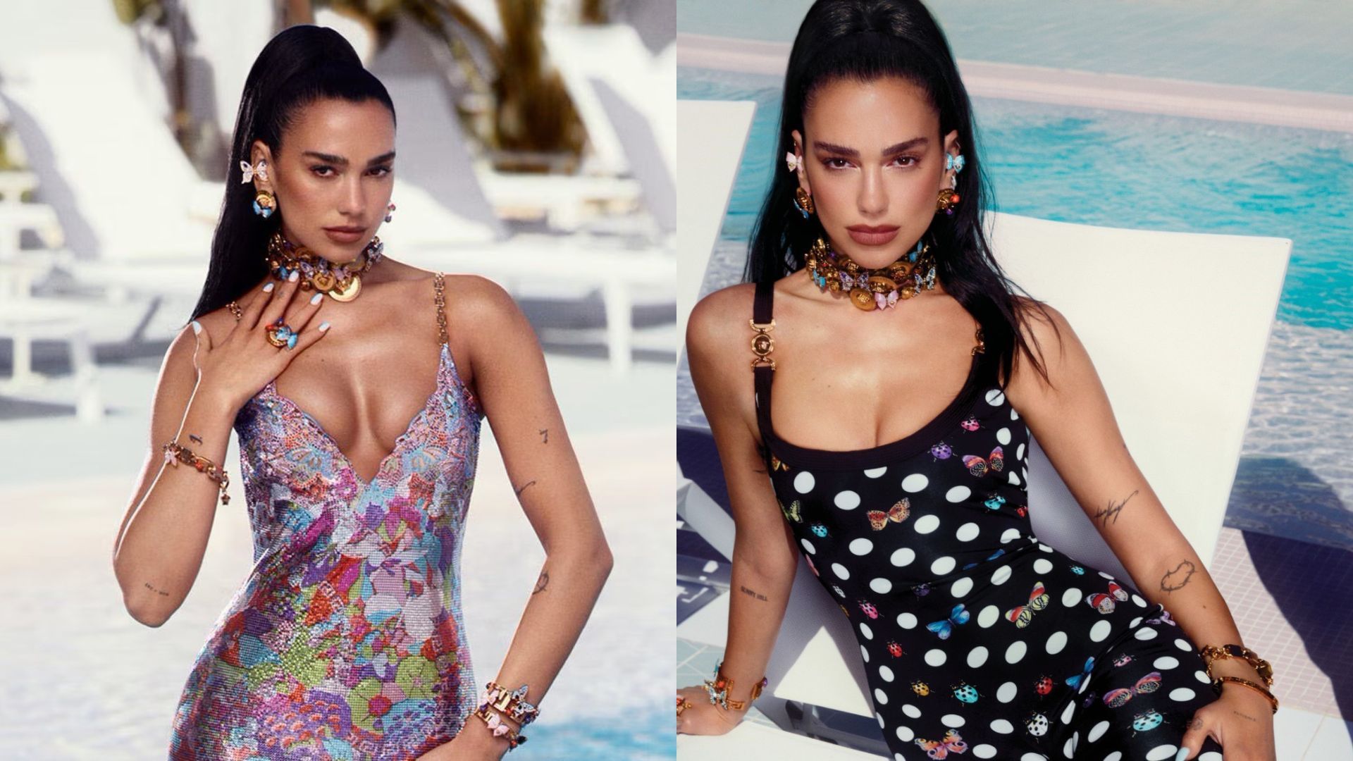 Versace to Schiaparelli: Recreate Dua Lipa\&\#8217;s most stunning jewellery moments with these heart-stopping gems