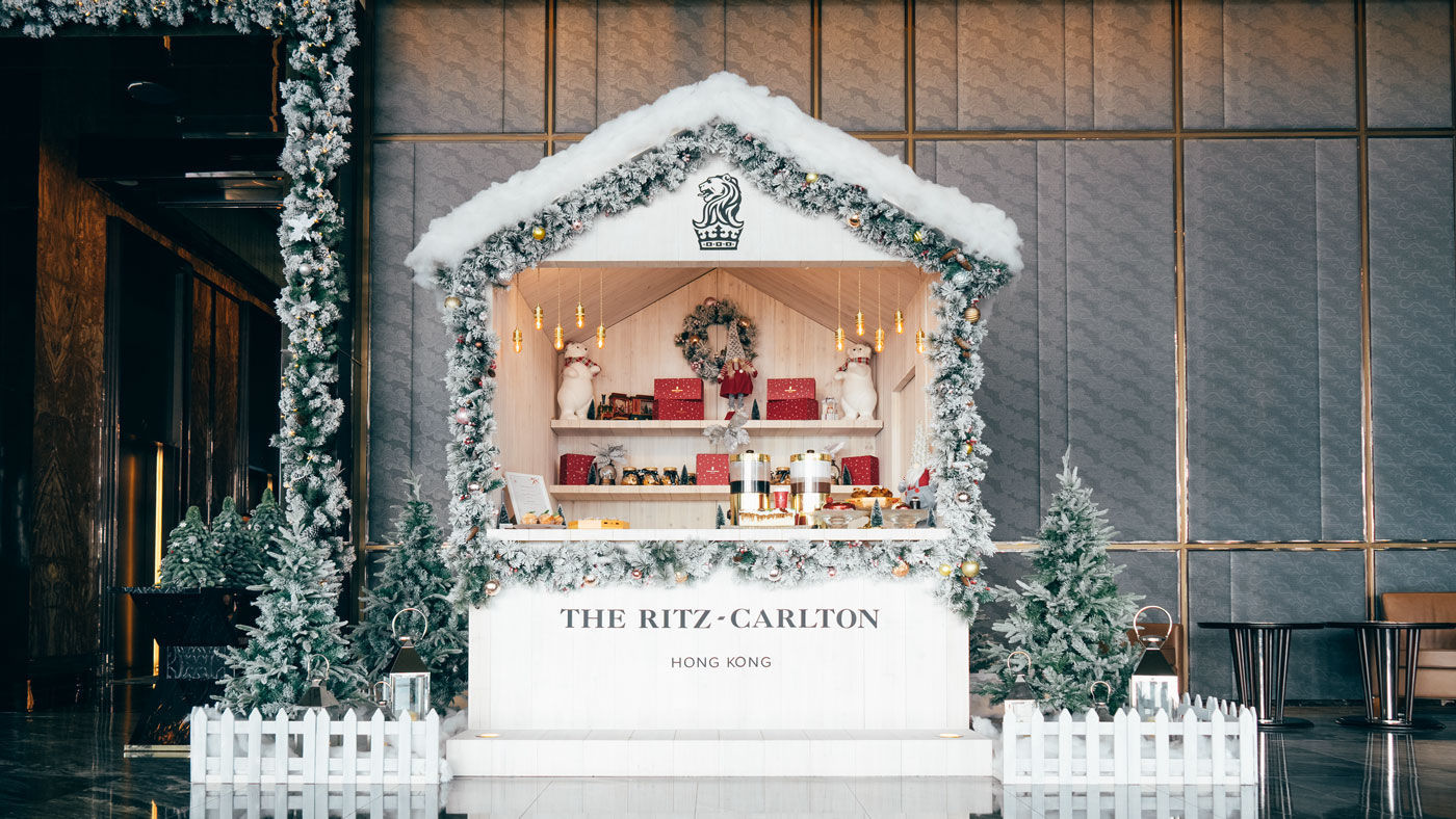 The Ritz-Carlton, HK turns into the North Pole for Christmas