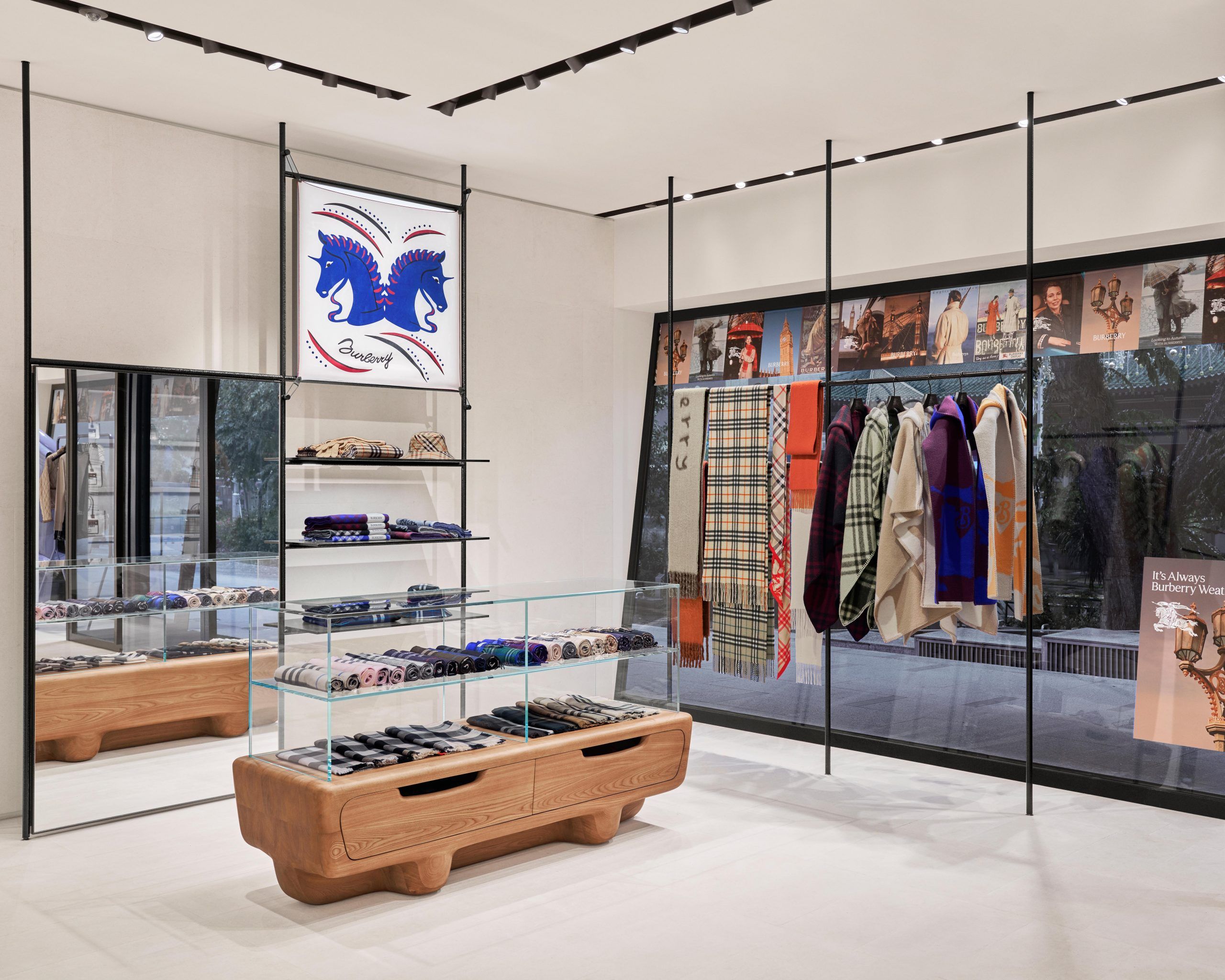 Enter the brand-new TOD's and Burberry stores at Wisma Atria, an ...